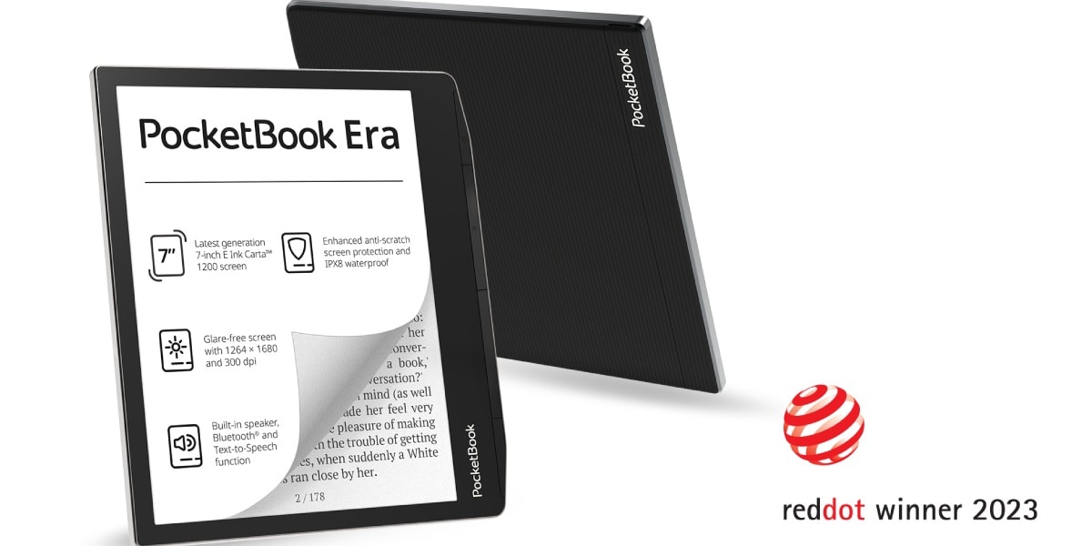 Ридер PocketBook Era получил Red Dot Award за лучший дизайн